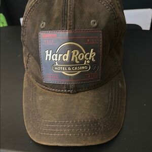 Hard Rock Cafe Brown Hat